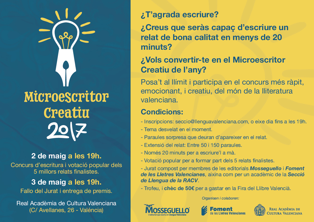 XXVII SEMANA DEL LLIBRE VALENCIÀ