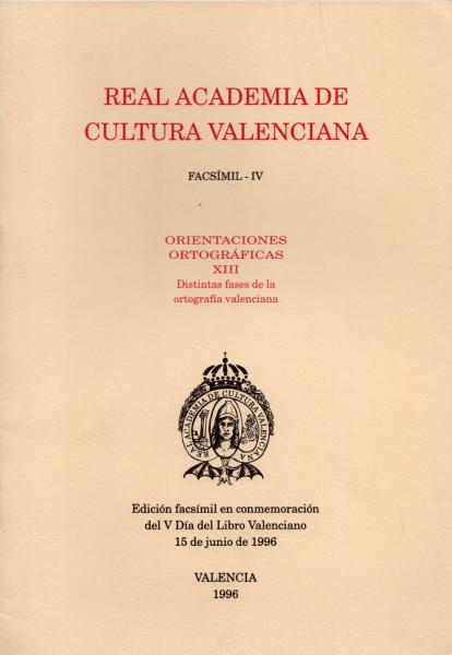 Orientaciones ortográficas XIII
